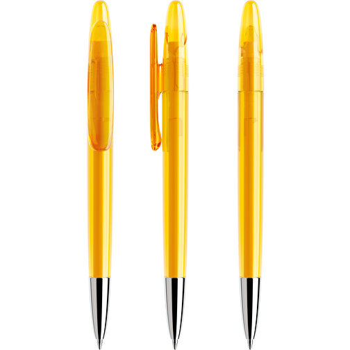 Prodir DS5 TTC Twist Kugelschreiber , Prodir, gelb, Kunststoff/Metall, 14,30cm x 1,60cm (Länge x Breite), Bild 6