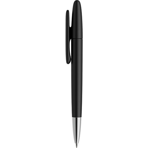 Prodir DS5 TMS Twist Kugelschreiber , Prodir, schwarz, Kunststoff/Metall, 14,30cm x 1,60cm (Länge x Breite), Bild 2