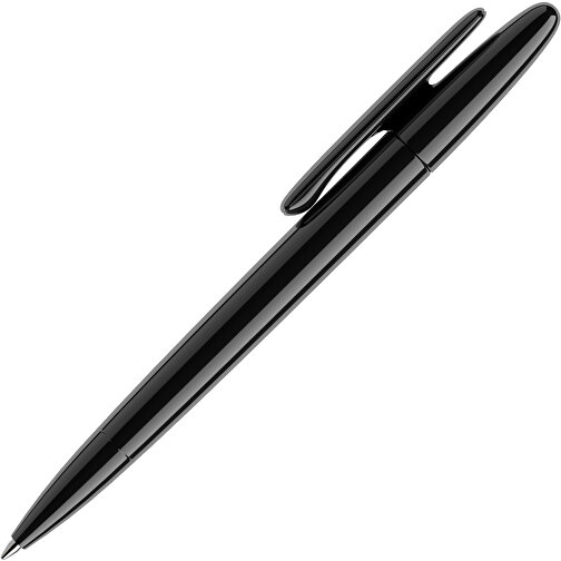 Prodir DS5 TPP Twist Kugelschreiber , Prodir, schwarz, Kunststoff, 14,30cm x 1,60cm (Länge x Breite), Bild 4