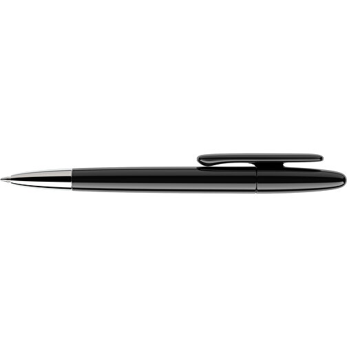 Prodir DS5 TPC Twist Kugelschreiber , Prodir, schwarz, Kunststoff/Metall, 14,30cm x 1,60cm (Länge x Breite), Bild 5