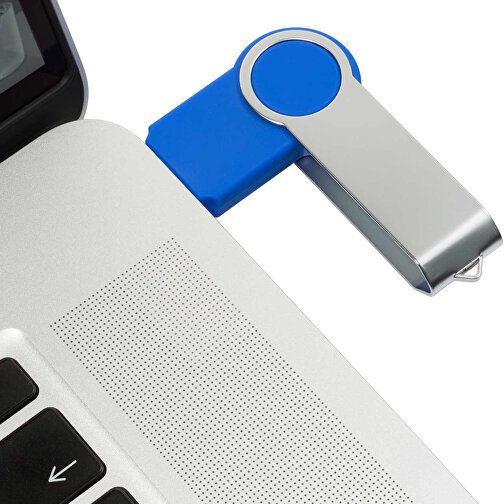 USB-Stick Swing Round 3.0 8GB , Promo Effects MB , blau MB , 8 GB , Kunststoff MB , 10 - 45 MB/s MB , , Bild 3