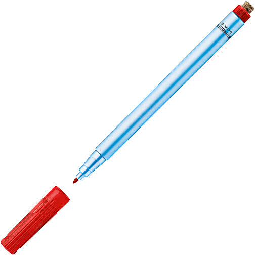 STAEDTLER Lumocolor Correctable M , Staedtler, rot, Kunststoff, 14,50cm x 1,10cm x 1,10cm (Länge x Höhe x Breite), Bild 2