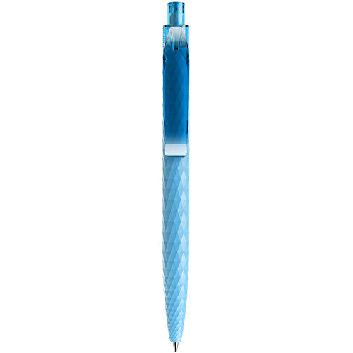 Prodir QS01 PRT Push Kugelschreiber , Prodir, cyanblau, Kunststoff, 14,10cm x 1,60cm (Länge x Breite), Bild 1