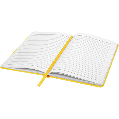 Spectrum A5 Hard Cover Notizbuch , gelb, PU Kunststoff, 21,10cm x 1,20cm x 14,00cm (Länge x Höhe x Breite), Bild 6