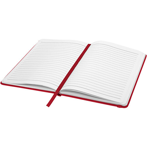 Spectrum A5 Hard Cover Notizbuch , rot, PU Kunststoff, 21,10cm x 1,20cm x 14,00cm (Länge x Höhe x Breite), Bild 6