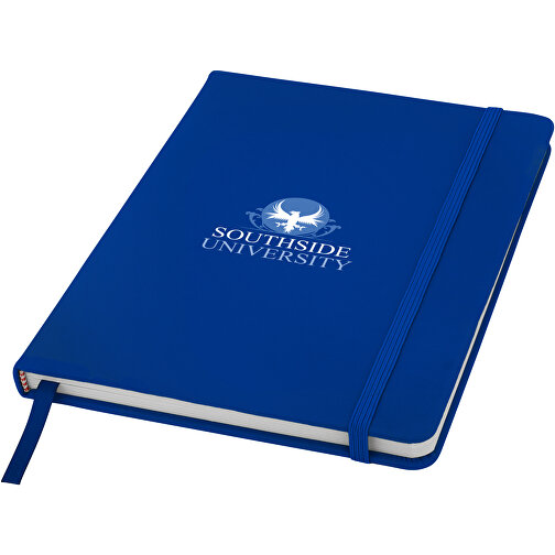 Spectrum A5 Hard Cover Notizbuch , royalblau, PU Kunststoff, 21,10cm x 1,20cm x 14,00cm (Länge x Höhe x Breite), Bild 4