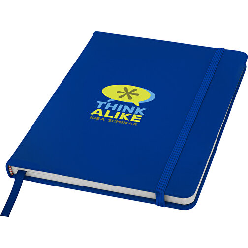 Spectrum A5 Hard Cover Notizbuch , royalblau, PU Kunststoff, 21,10cm x 1,20cm x 14,00cm (Länge x Höhe x Breite), Bild 5
