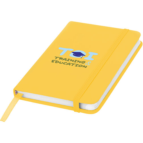 Spectrum A6 Hard Cover Notizbuch , gelb, PU Kunststoff, 14,20cm x 1,00cm x 9,00cm (Länge x Höhe x Breite), Bild 6
