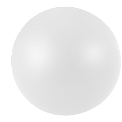 Cool Runder Antistressball , weiß, PU Kunststoffschaum, , Bild 4