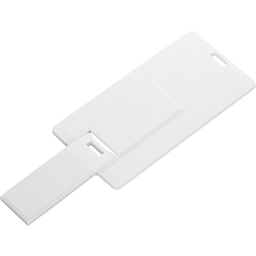 USB-Stick CARD Small 2.0 8GB Mit Verpackung , Promo Effects MB , weiss MB , 8 GB , Kunststoff MB , 3 - 10 MB/s MB , 6,05cm x 0,25cm x 3,00cm (Länge x Höhe x Breite), Bild 6