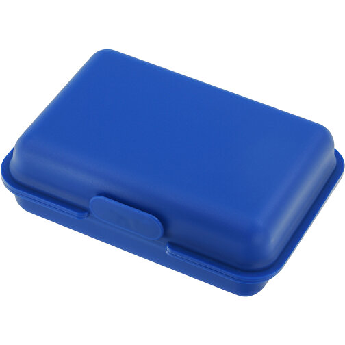 Brotdose/Butterdose , blau, PP, 15,30cm x 5,00cm x 10,60cm (Länge x Höhe x Breite), Bild 1