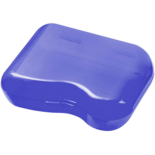 Dose 'C-Box' , trend-blau PP, Kunststoff, 10,10cm x 3,00cm x 7,80cm (Länge x Höhe x Breite), Bild 1