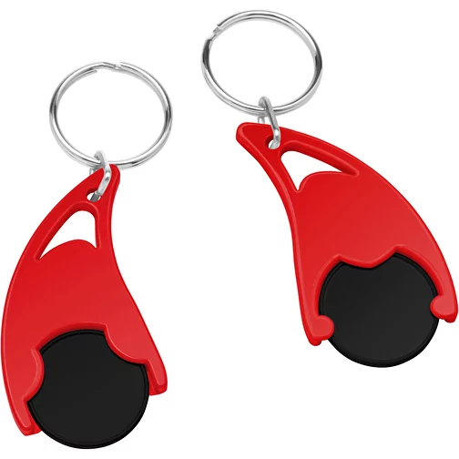 Porte-jeton 1 € pour caddie, Image 1