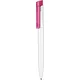 magenta / blanc