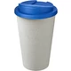 bleu moyen, blanc
