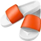 weiss / orange