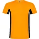 fluor orange / negro intenso