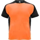 fluor orange / solid svart